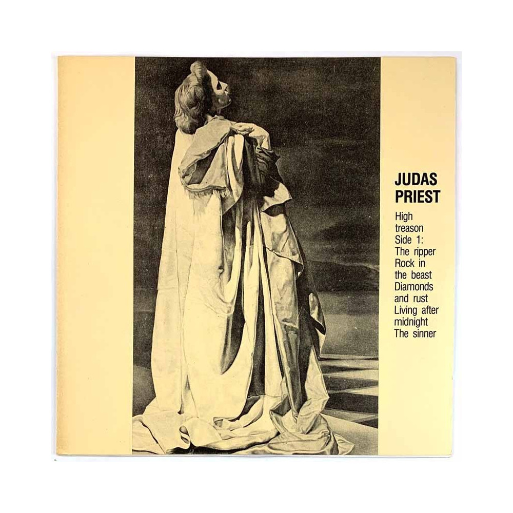 Judas Priest 1980  High treason Begagnat LP