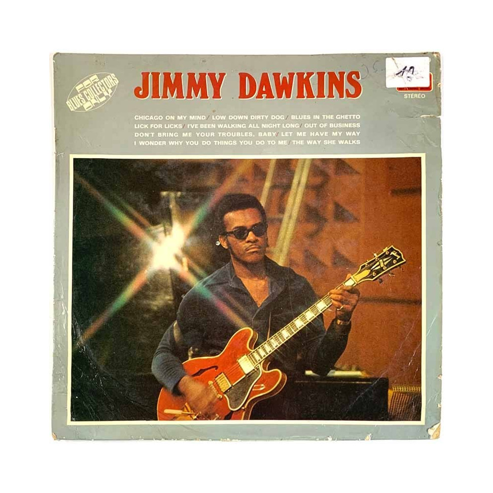 Dawkins Jimmy LP Jimmy Dawkins  kansi F levy G+ Käytetty LP