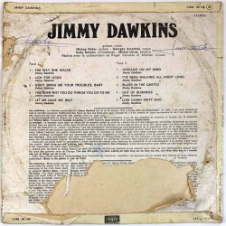 Dawkins Jimmy LP Jimmy Dawkins  kansi F levy G+ Käytetty LP