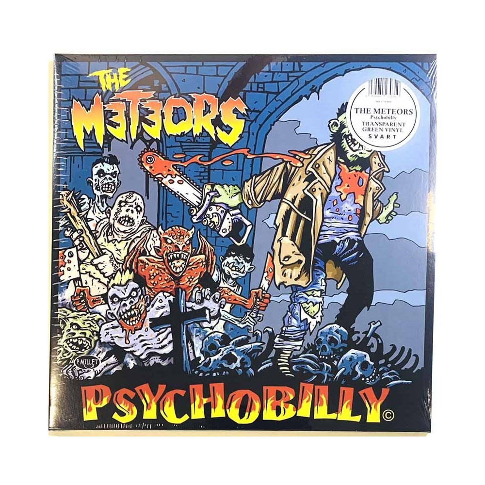 Meteors LP Psychobilly green vinyl - LP