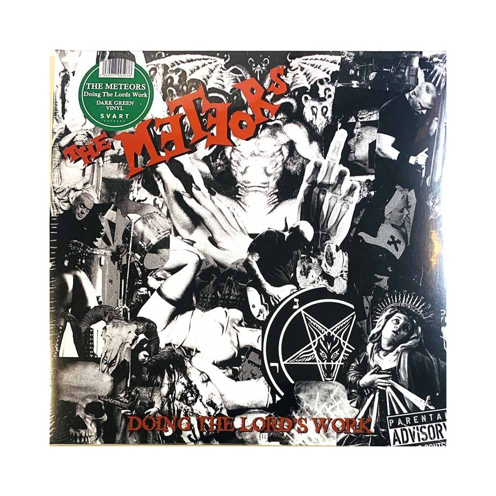 Meteors LP Doing the lord’s work, green vinyl 2LP - LP