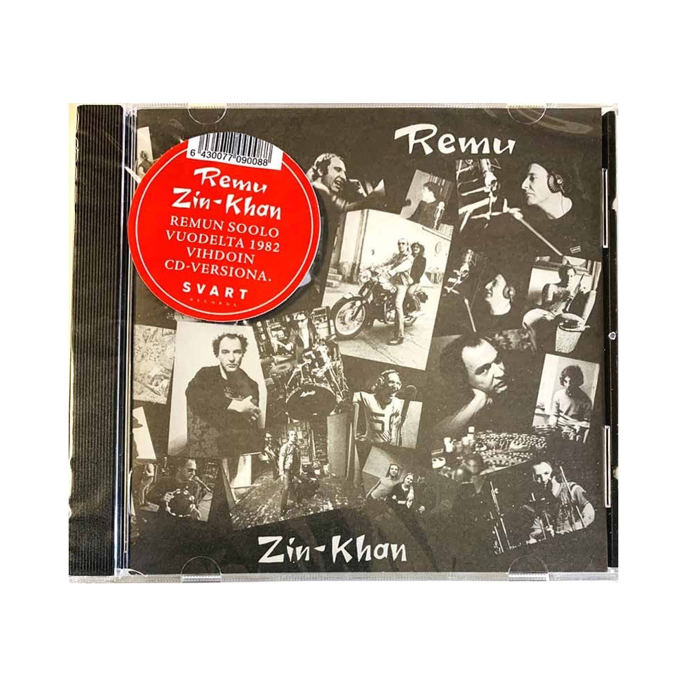 Remu CD Zin-Khan  kansi  levy  CD