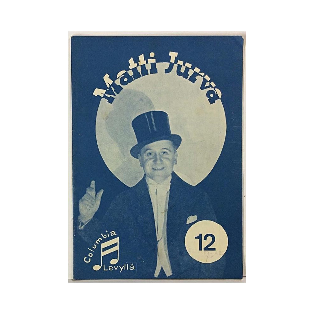 Laulukkeita ja Tanssisäveleitä 1940 No.12 Matti Jurva