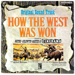 Original Sound Track 1963 S1E5ST How the West was won Begagnat LP