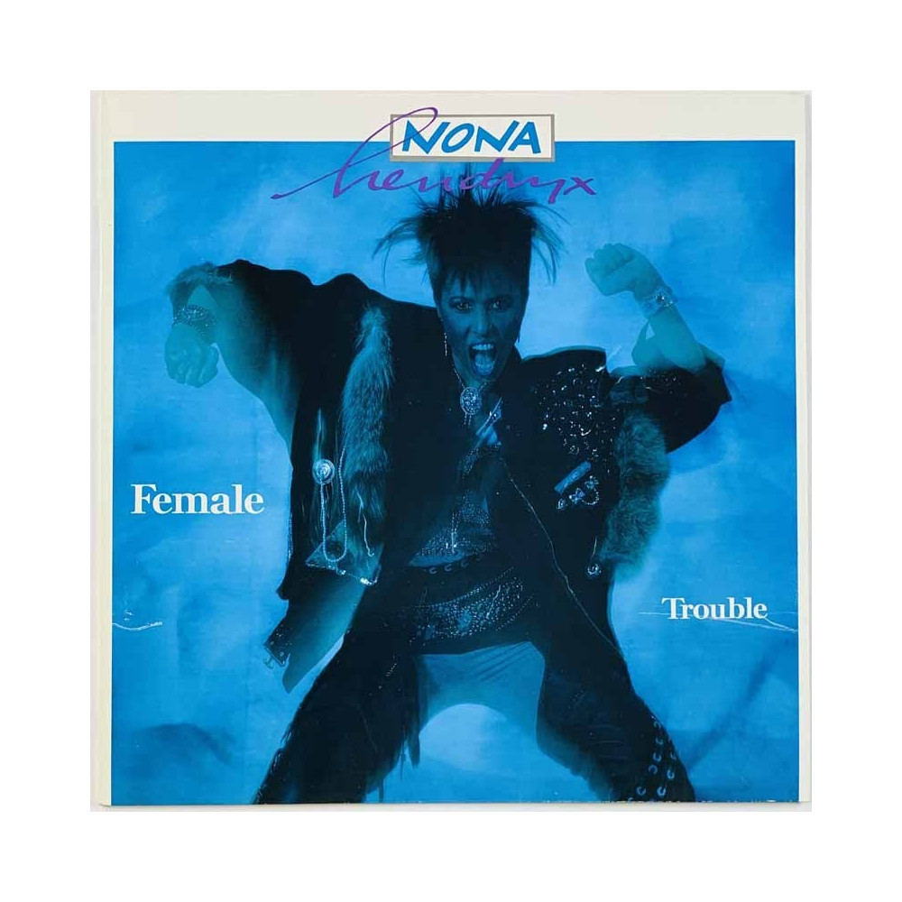 Hendryx Nona LP Female trouble  kansi EX levy EX Käytetty LP