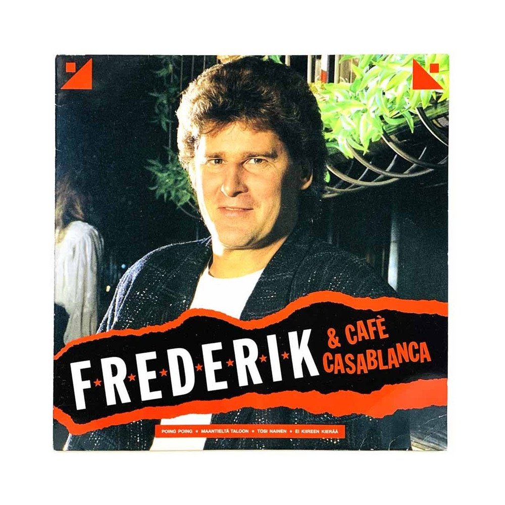 Frederik LP & Cafe Casablanca  kansi VG+ levy EX Käytetty LP