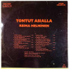 Helminen Reima LP Tontut asialla  kansi VG- levy EX Käytetty LP
