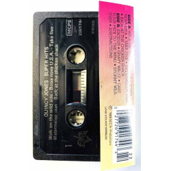 Jones Quincy: Super Hits kansipaperi EX , musiikkikasetin kunto EX käytetty kasetti