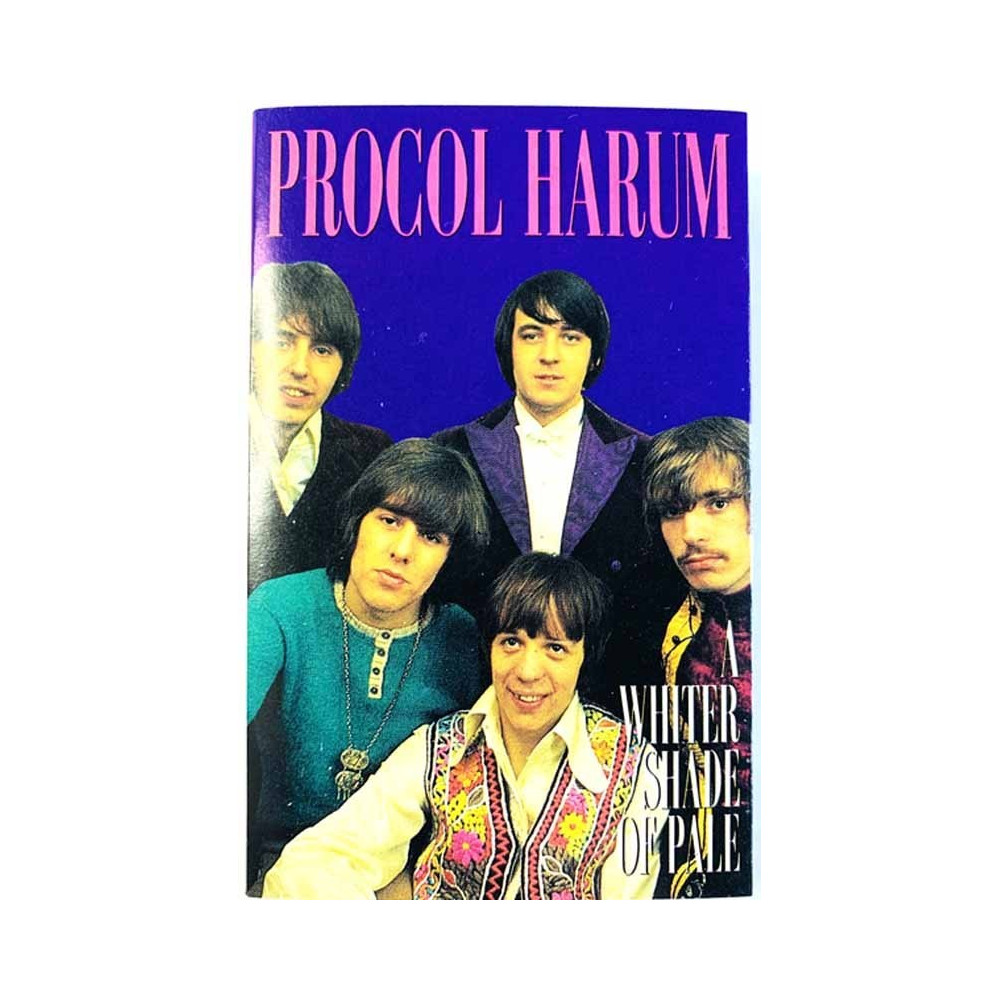Procol Harum: Whiter shade of pale kansipaperi EX , musiikkikasetin kunto EX käytetty kasetti