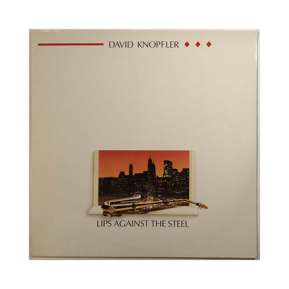 Knopfler David LP Lips Against The Steel  kansi EX levy EX Käytetty LP