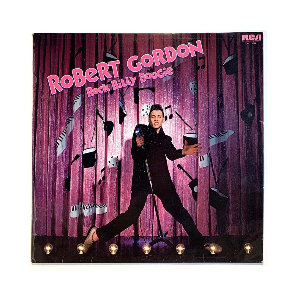 Gordon Robert LP Rock Billy Boogie  kansi VG+ levy VG+ Käytetty LP