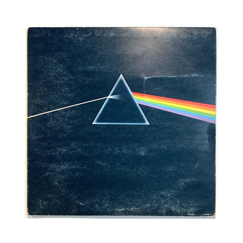 Pink Floyd LP The Dark Side Of The Moon  kansi G levy G+ Käytetty LP