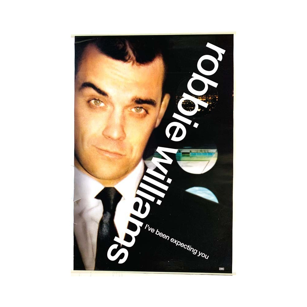 Williams Robbie: I’ve been expecting you Käytetty juliste Promojuliste 40cm x 58cm - JULISTE
