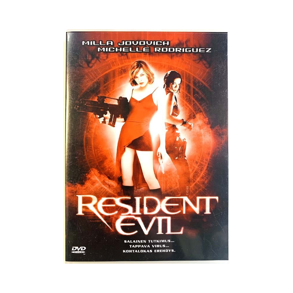 DVD - Elokuva DVD Resident Evil  kansi EX levy EX Käytetty DVD