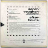 Vaughan Sarah LP After hours  kansi VG levy EX Käytetty LP