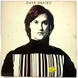 Davies Dave LP Dave Davies -80  kansi VG levy EX Käytetty LP