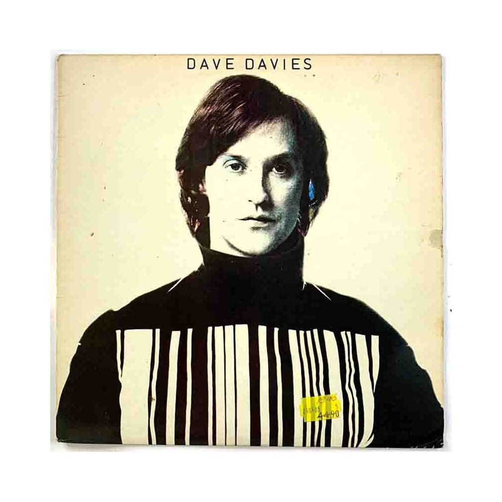 Davies Dave LP Dave Davies -80  kansi VG levy EX Käytetty LP