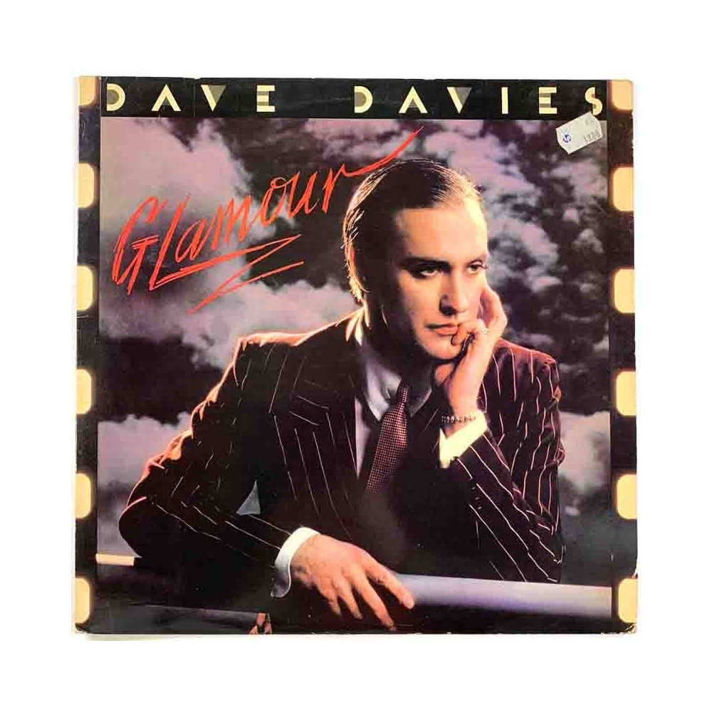 Davies Dave LP Glamour  kansi VG+ levy VG+ Käytetty LP