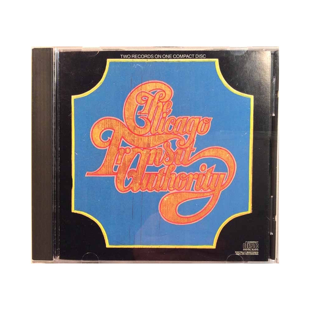 Chicago 1969 CGK 8 Chicago Transit Authority CD Begagnat