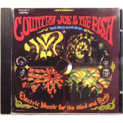 Country Joe & Fish Käytetty CD-levy Electric Music For The Mind And Body  kansi EX levy EX Käytetty CD