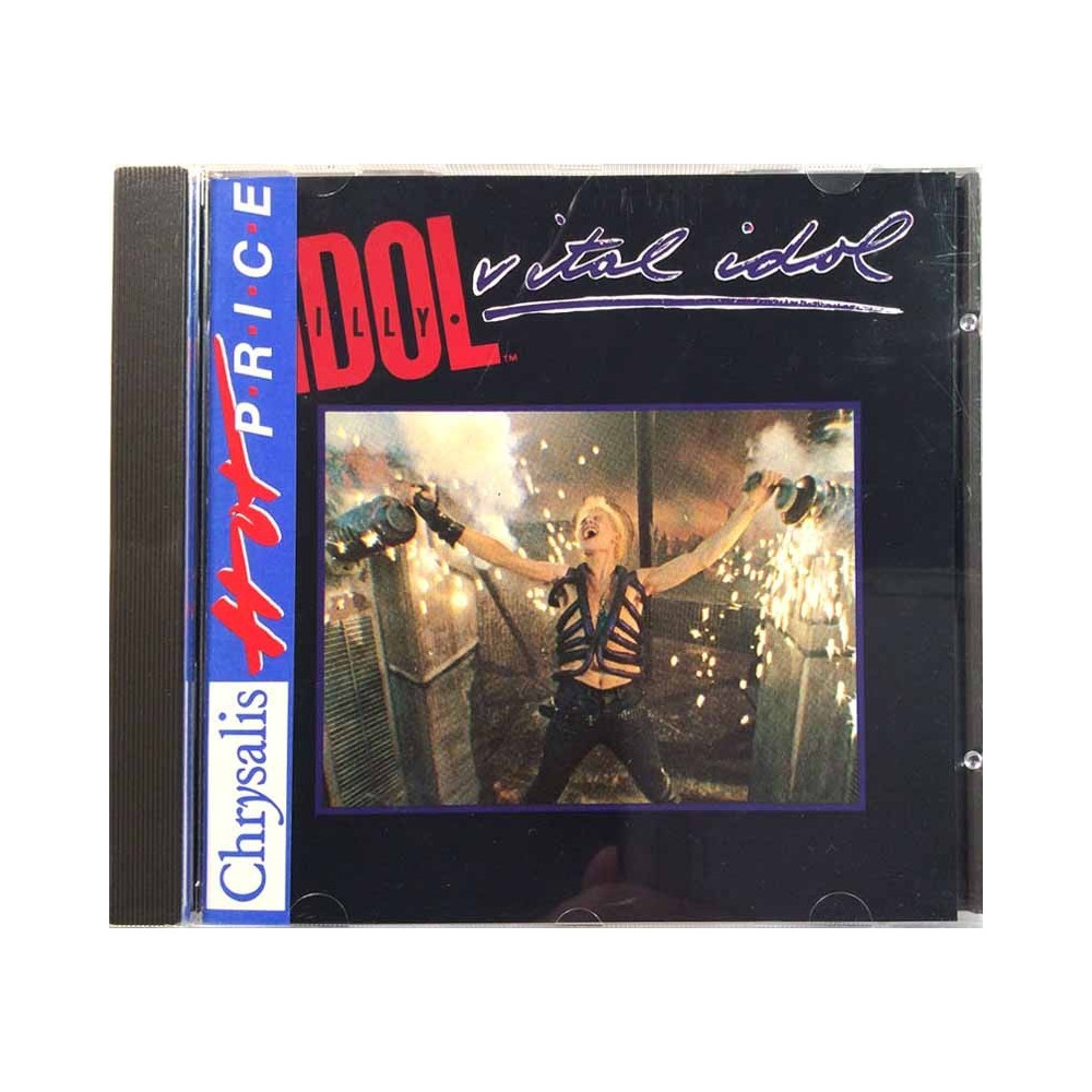 Idol Billy Käytetty CD-levy Vital Idol  kansi EX levy EX Käytetty CD
