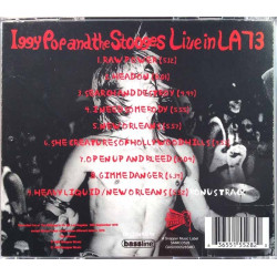 Iggy Pop & Stooges Käytetty CD-levy Live In La -73  kansi EX levy EX Käytetty CD