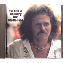 McDonald Country Joe Käytetty CD-levy Best Of Vanguard Years 1969-1975  kansi EX levy EX Käytetty CD