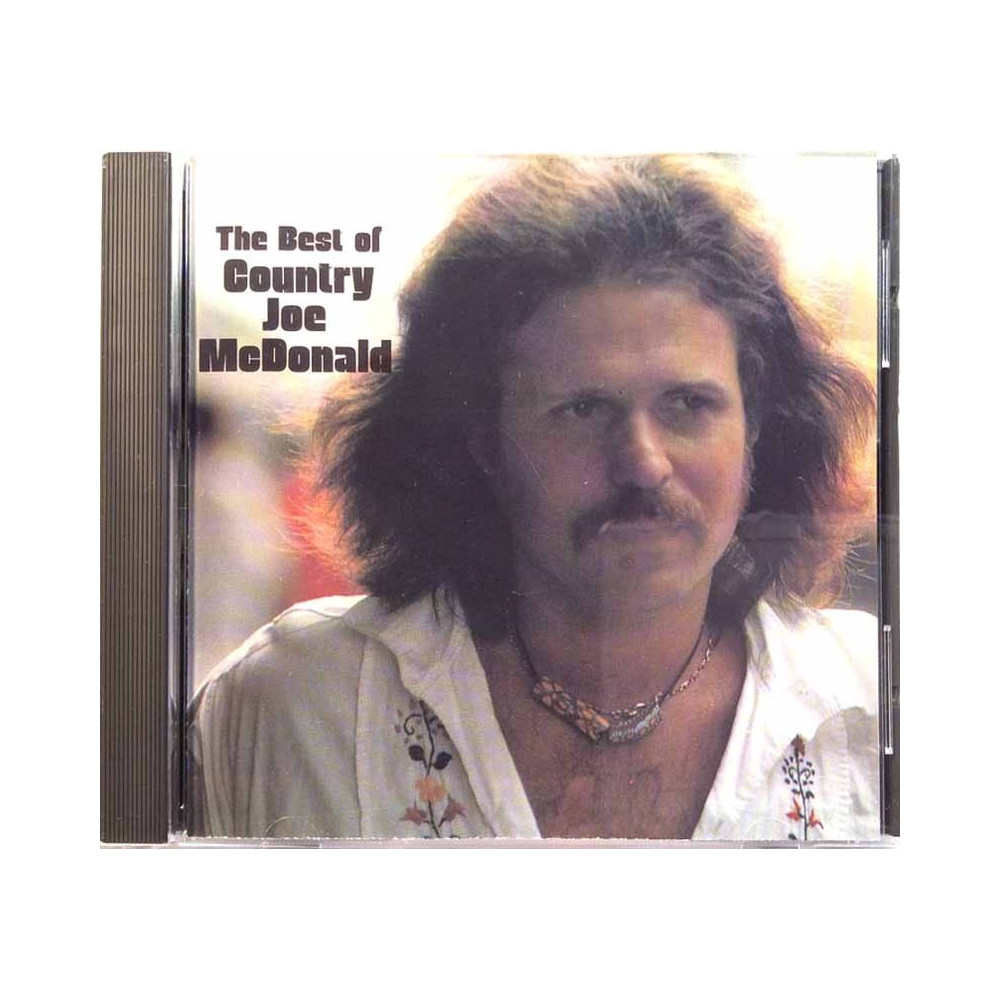 McDonald Country Joe Käytetty CD-levy Best Of Vanguard Years 1969-1975  kansi EX levy EX Käytetty CD