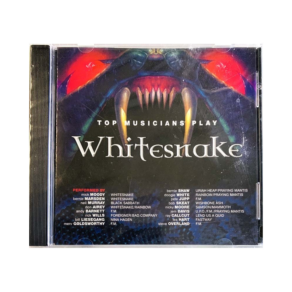 Don Airey, Nick Moody, Bernie Marsden ym. CD Top musicians play Whitesnake - CD