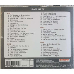 Gets Stan 2005 222432-444 The song is you 4CD CD Begagnat