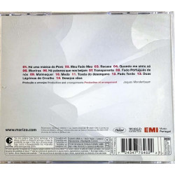 Mariza CD Transparente  kansi EX levy EX- Käytetty CD
