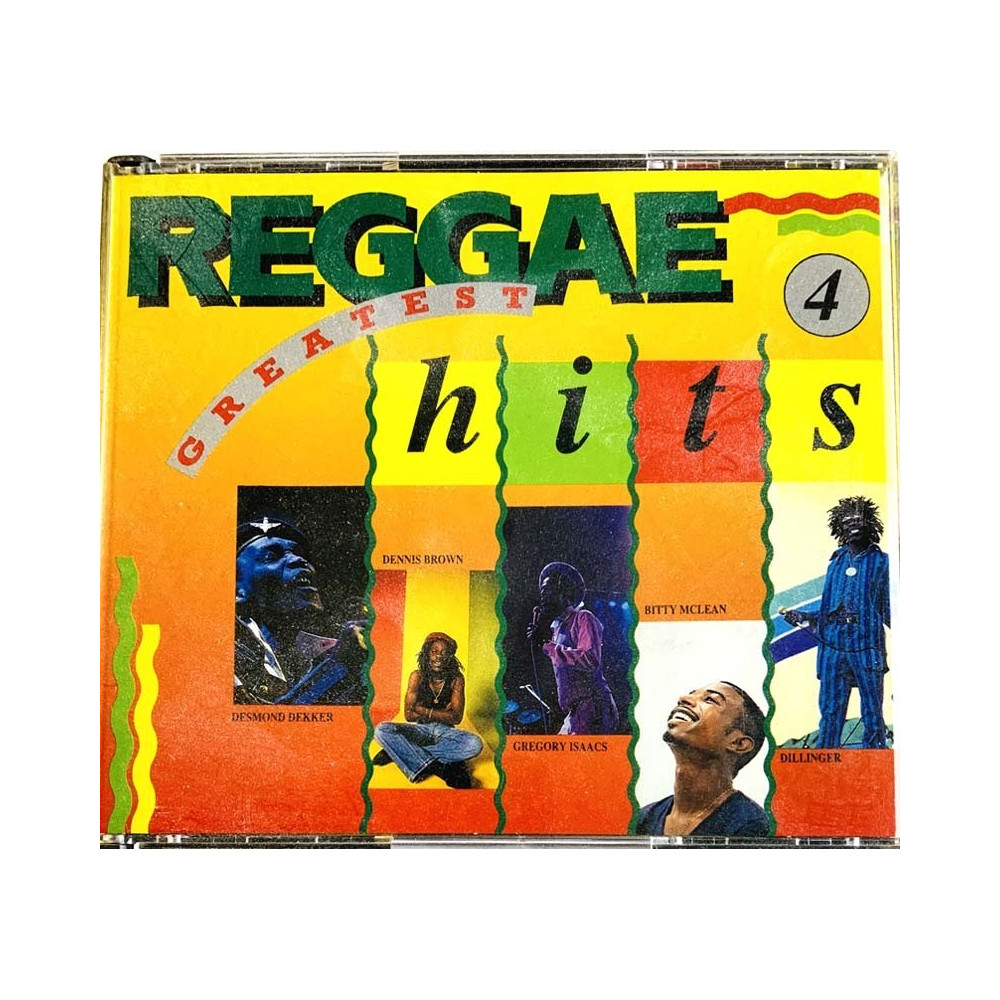 Max Romeo, Delroy Wilson, Dillinger ym. CD Reggae gretest hits 4 2CD  kansi EX levy EX Käytetty CD