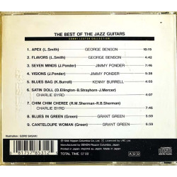Grant Green, Charlie Byrd, Benson ym. CD The best of the jazz guitar  kansi EX levy EX Käytetty CD