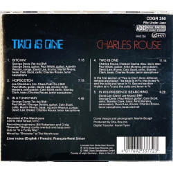 Rouse Charles CD Two Is One  kansi EX levy EX Käytetty CD