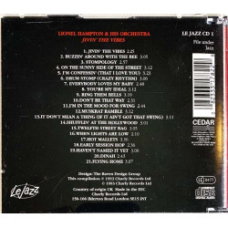 Lionel Hampton And His Orchestra CD Jivin' The Vibes  kansi EX levy EX Käytetty CD