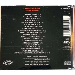 Charlie Christian 1993 Le Jazz CD 11 Guitar Wizard CD Begagnat