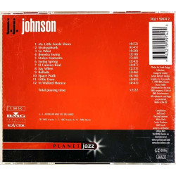 Johnson J.J. CD Planet jazz  kansi EX- levy EX Käytetty CD