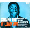 Williamson Sonny Boy CD Father of Blues Harmonica 3CD  kansi EX levy VG+ Käytetty CD