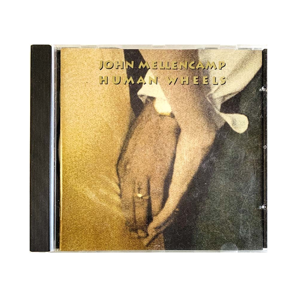 Mellencamp John CD Human wheels  kansi EX levy VG+ Käytetty CD