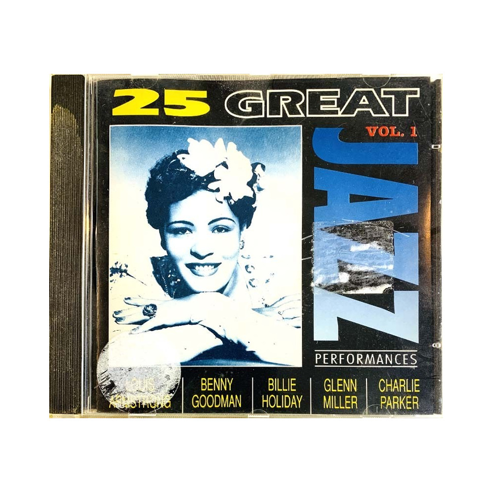 Sarah Vaughan, Chick Corea ym. CD 25 great jazz vol.1  kansi EX levy EX Käytetty CD