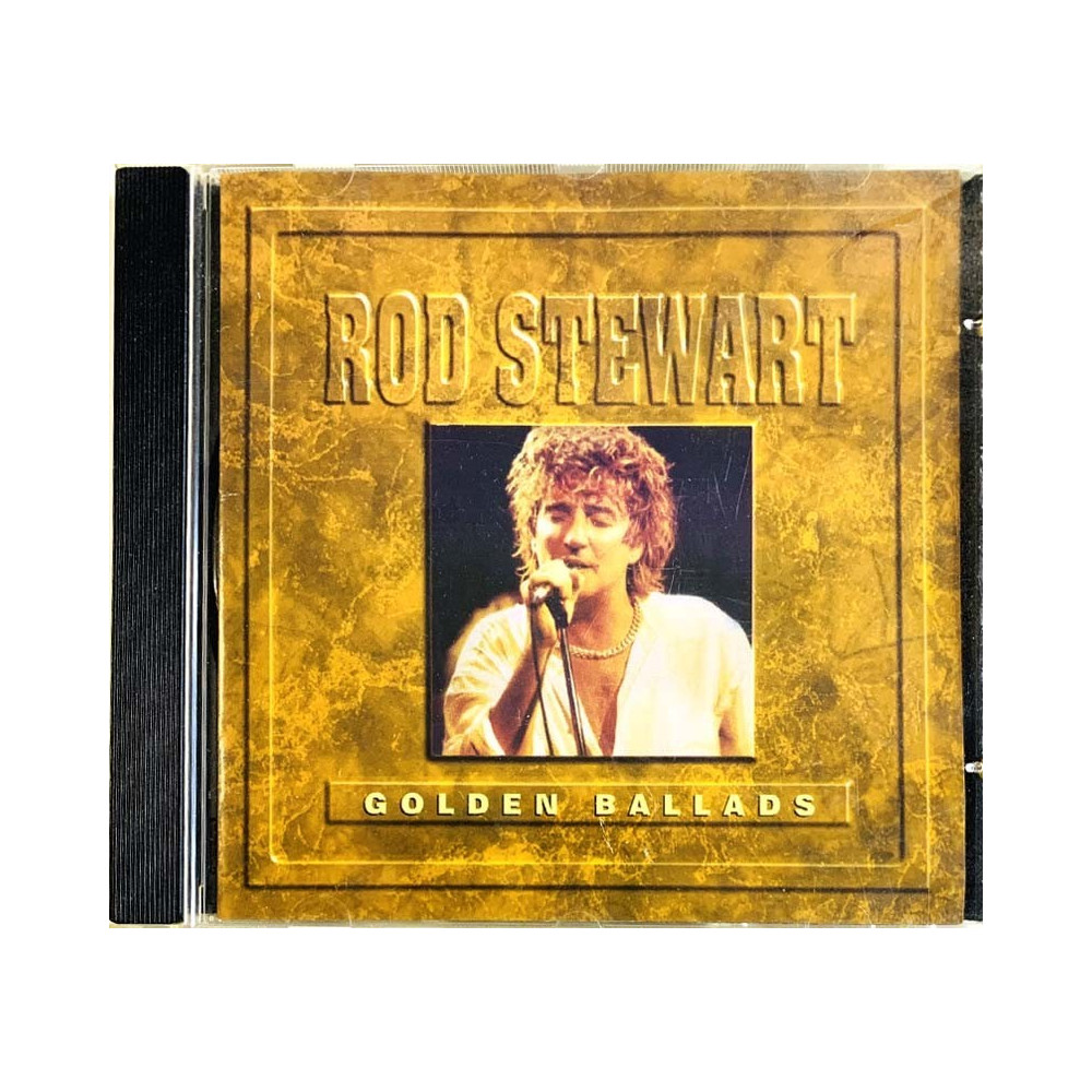 Stewart Rod CD Golden ballads  kansi EX levy EX Käytetty CD
