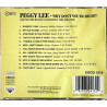 Lee Peggy CD Why don’t you do right?  kansi VG+ levy EX Käytetty CD
