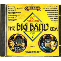 Woody Herman, Louis Armstrong ym. CD Big Band Era volume 2 80 hits 5CD  kansi EX levy EX Käytetty CD