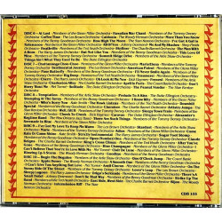 Woody Herman, Louis Armstrong ym. CD Big Band Era volume 2 80 hits 5CD  kansi EX levy EX Käytetty CD