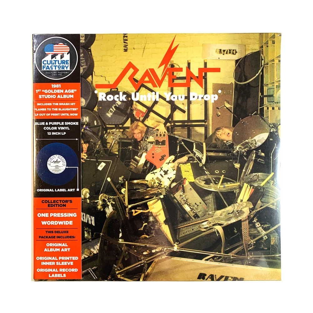 Raven 1981 CFU9C5313 Rock until you drop LP