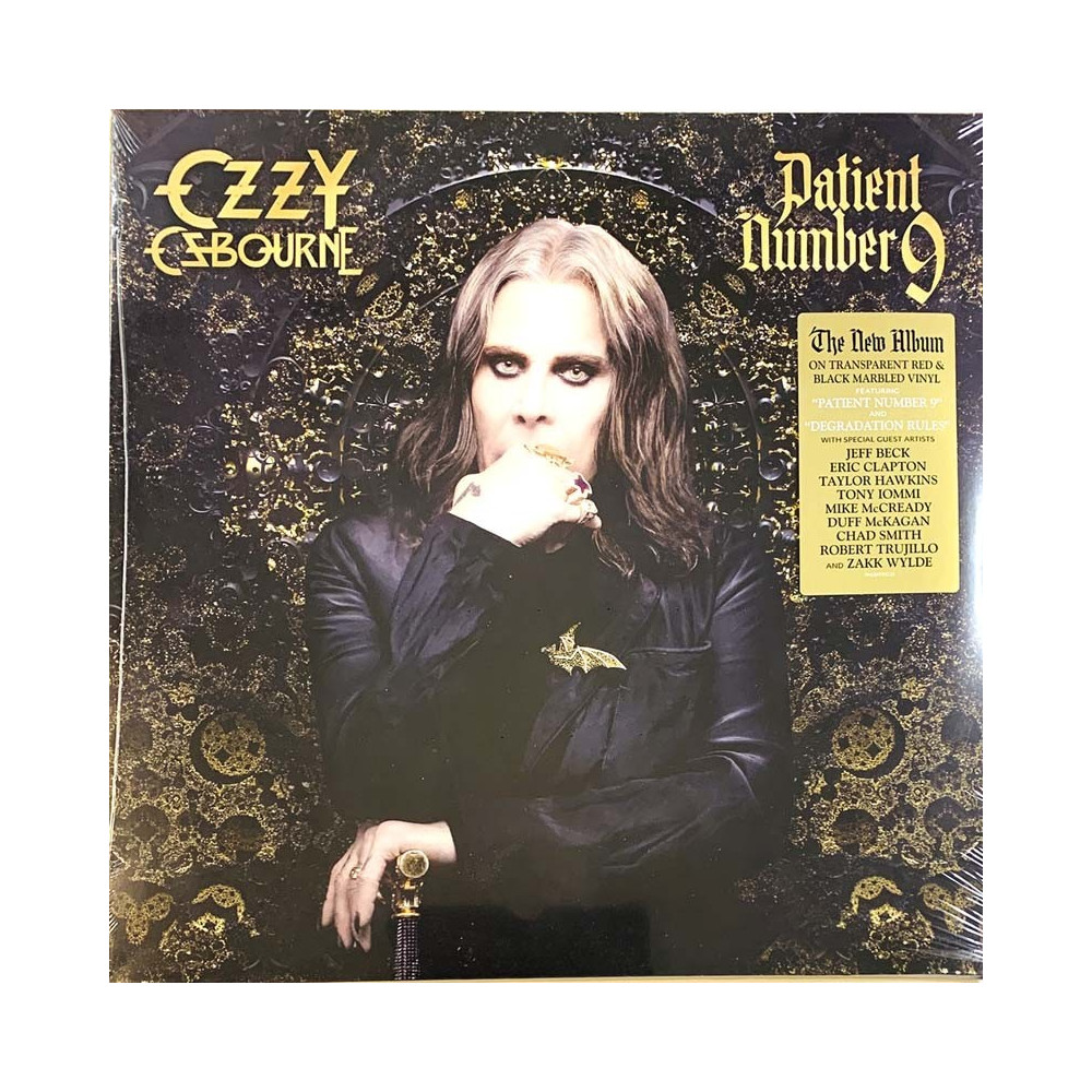 Osbourne Ozzy LP Patient number 9 red & black marbled vinyl 2LP - LP