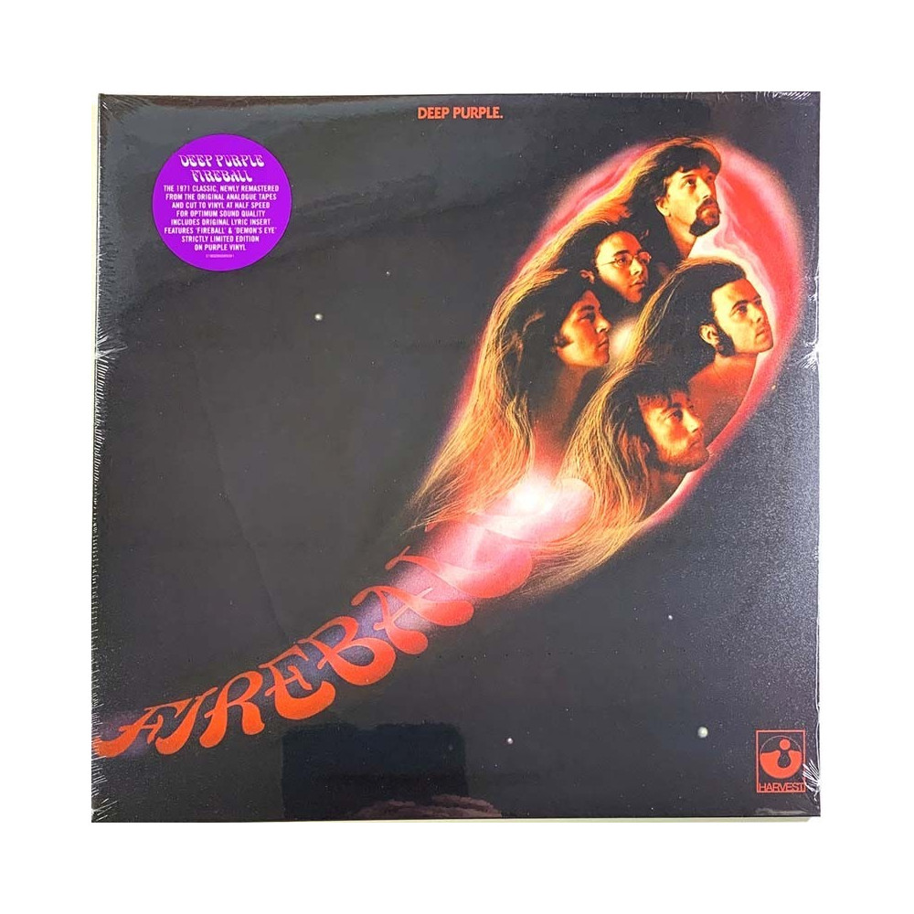 Deep Purple 1971 SHVL 793 Fireball limited purple vinyl LP
