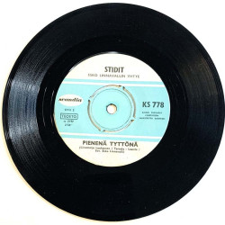 Stidit vinyylisingle Surun kannel / Pienenä tyttönä  kansi Ei kuvakantta levy VG+ käytetty vinyylisingle PS