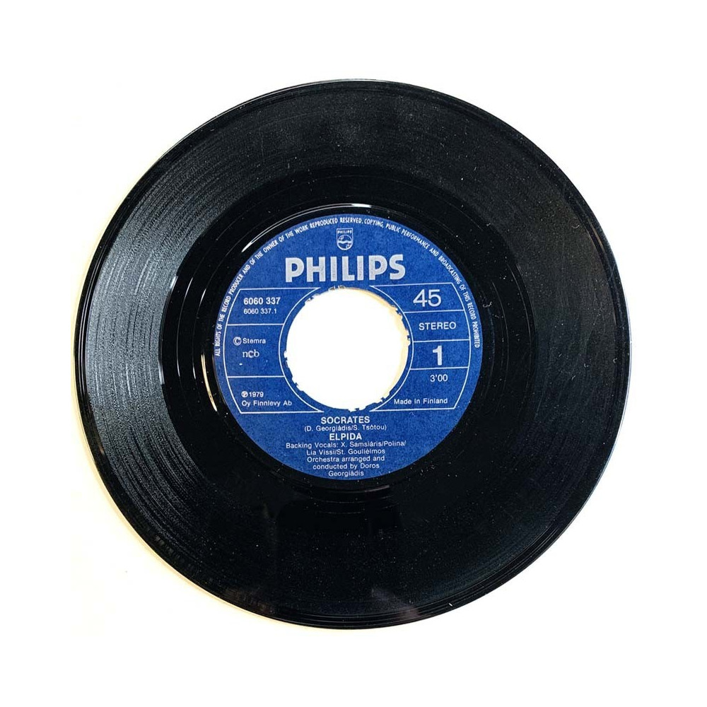 Elpida 1979 6060 337 Socrates / Pou Na Ise Agapi begagnad singelskiva