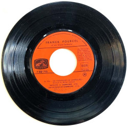 Pourcel Franck vinyylisingle Les Parapluies De Cherbourg EP  kansi Ei kuvakantta levy VG käytetty vinyylisingle PS